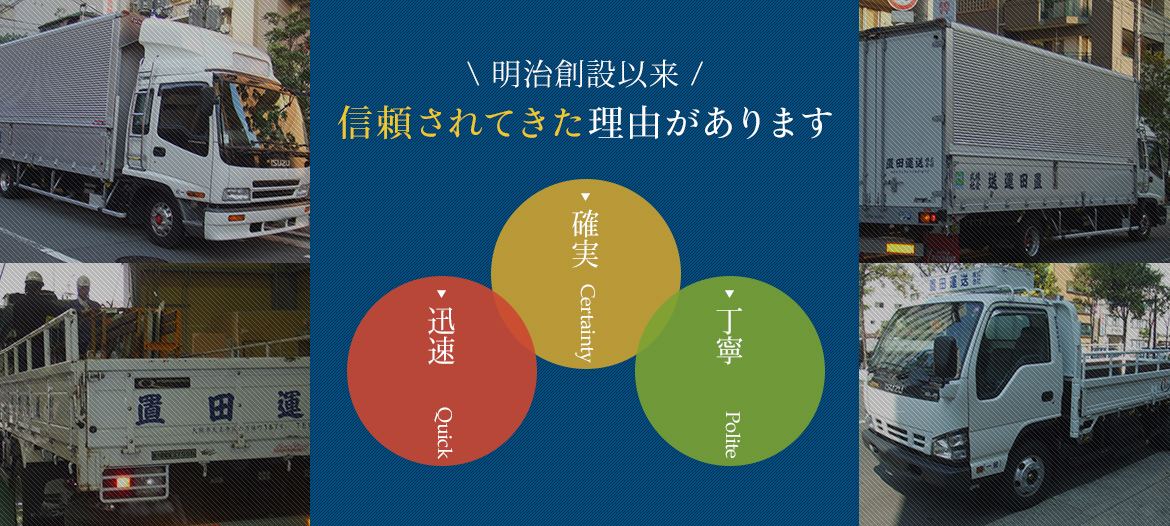 信頼されてきた理由があります